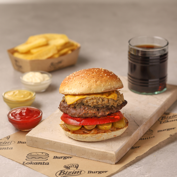 Bizim Lokanta - BEĞENDİLİ BURGER