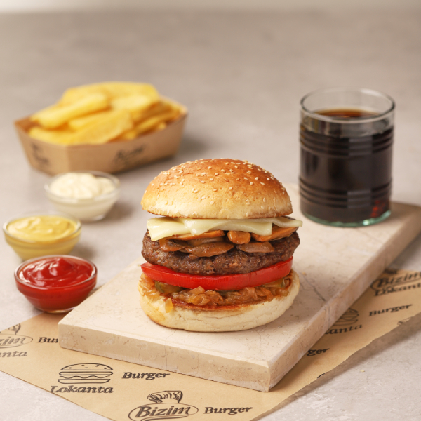 Bizim Lokanta - MUSHROOM BURGER